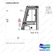 110414-00172 CABIN ASSY - parts diagram, item 19 shown - genuine Doosan / Bobcat forklift part
