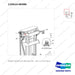 110414-00386 MOUNT GROUP;LIFT AND TILT,STD - parts diagram, item 2 shown - genuine Doosan / Bobcat forklift part