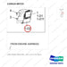 110414-00723 LAMP GROUP, REAR;TWO - parts diagram, item 1-02 shown - genuine Doosan / Bobcat forklift part