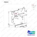 110414-01203 Battery Bed Gp ,Curtis - parts diagram, item 23 shown - genuine Doosan / Bobcat forklift part