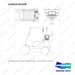 110414-01329 LICENSE GP,LP,LOCAL;SWING DOWN - full parts diagram, item 2 marked - genuine Doosan / Bobcat forklift part