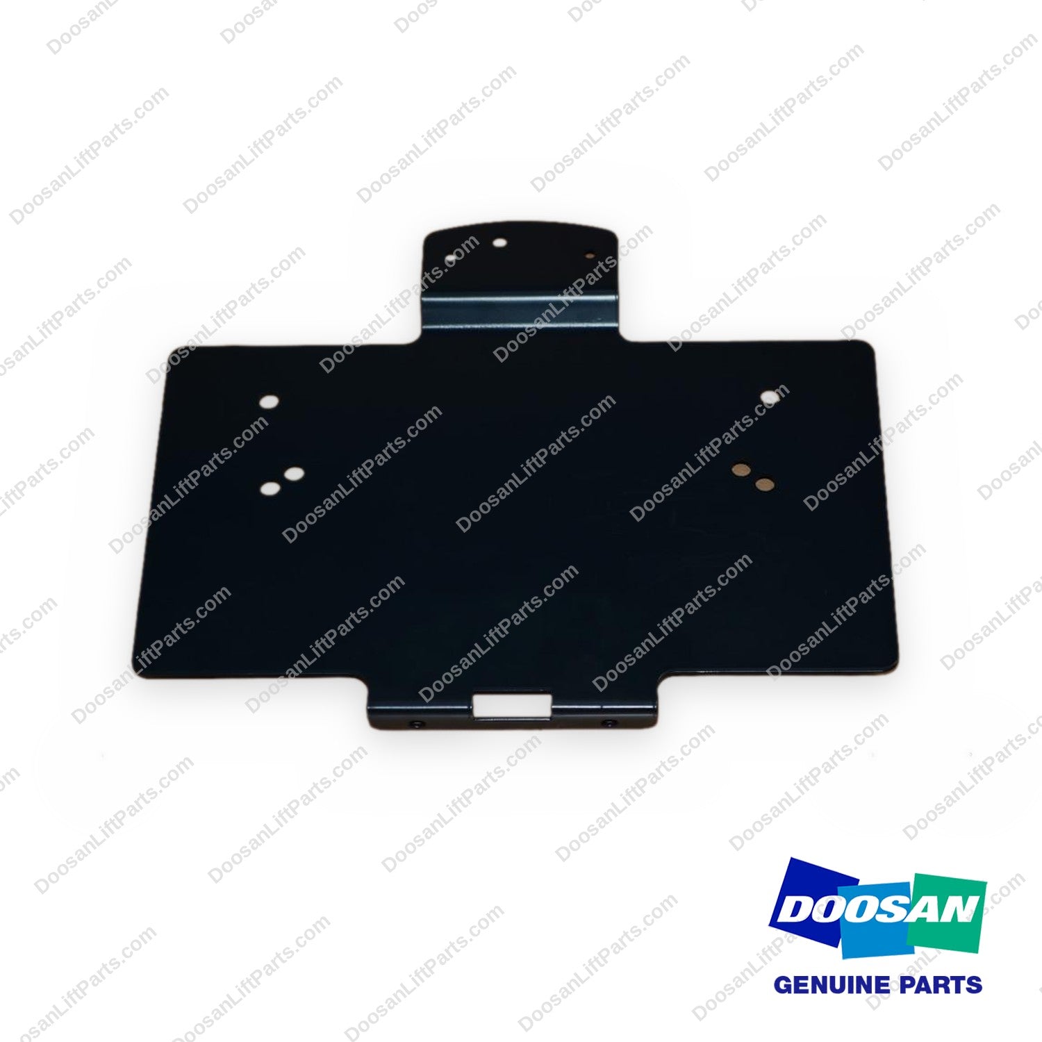 110414-01330 - License Plate Mounting Bracket Assembly - OEM Doosan Daewoo Bobcat