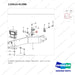 110414-01388 CAMERA GROUP;DUAL FRONT VIEW,STD - parts diagram, item 4 shown - genuine Doosan / Bobcat forklift part