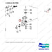 110414-01700 MOUNT GROUP;PT;DV180S;TIER-4 - parts diagram, item 3 shown - genuine Doosan / Bobcat forklift part