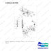110414-01738 MOUNT GROUP;A/T, DV250S-7,TIER-4 - full parts diagram, item 6 marked - genuine Doosan / Bobcat forklift part