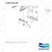 110414-01767 FRAME ASSY;TIER-4 - parts diagram, item 6 shown - genuine Doosan / Bobcat forklift part