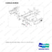 110414-01832 FRAME ASSY;DV250S;TIER-4 - full parts diagram, item 5 marked - genuine Doosan / Bobcat forklift part