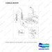 110414-02223 MOUNT GROUP;A/T;DV180;TIER-4 - full parts diagram, item 25 marked - genuine Doosan / Bobcat forklift part