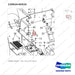 110414-02415 FRAME GROUP - parts diagram, item 35 shown - genuine Doosan / Bobcat forklift part