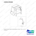 110414-02446 OPTION-ROUND REAR VIEW MIRROR;2.5TON - full parts diagram, item 1 marked - genuine Doosan / Bobcat forklift part