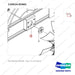 110414-02461 FAN GROUP,COOLING - parts diagram, item 1 shown - genuine Doosan / Bobcat forklift part