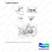 110414-02517 WIRE GROUP;FINGERTIP - full parts diagram, item 4 marked - genuine Doosan / Bobcat forklift part