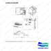 110414-02538 OPTION-AIRCON;WITH CD PLAYER - full parts diagram, item 29 marked - genuine Doosan / Bobcat forklift part