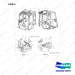110414-02628 OPTION-REAR VIEW CAMERA;FOR AIRCON - full parts diagram, item 5 marked - genuine Doosan / Bobcat forklift part