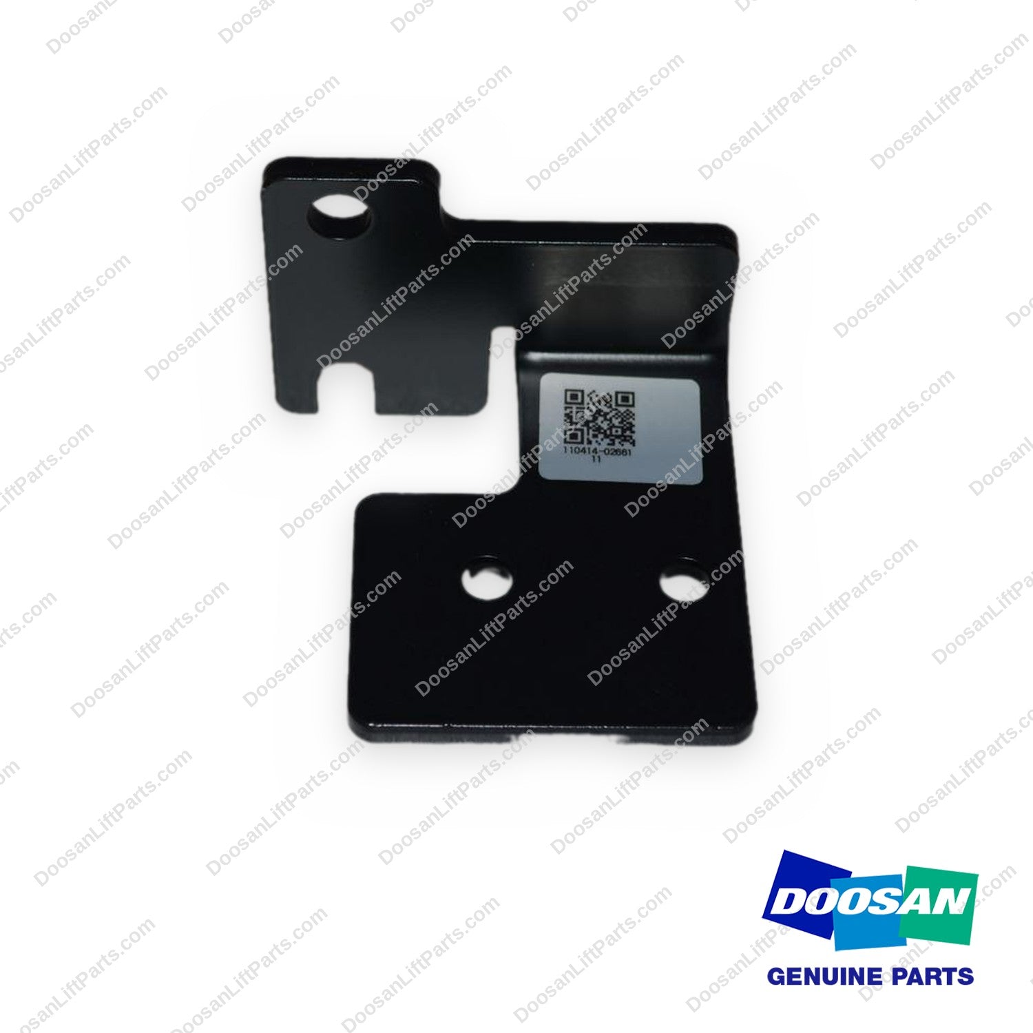 110414-02661 - Autotilt Valve Mounting Bracket - OEM Doosan Daewoo Bobcat