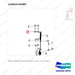110414-02997 HEIGHT SENSOR GP;EURO REACH - parts diagram, item 1 shown - genuine Doosan / Bobcat forklift part