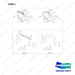 110414-03188 BAFFLE;GROUP,3.0TON - full parts diagram, item 3 marked - genuine Doosan / Bobcat forklift part