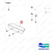 110414-03188 BAFFLE;GROUP,3.0TON - parts diagram, item 3 shown - genuine Doosan / Bobcat forklift part