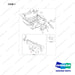 110414-03326 CH/OV AR-BATT.SIDE ROLL IN OUT;B22/25X-7 - full parts diagram, item 7 marked - genuine Doosan / Bobcat forklift part