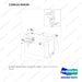 110414-03426 STROBE GROUP;RED,LED,ABOVE CABIN - full parts diagram, item 2 marked - genuine Doosan / Bobcat forklift part
