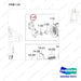 110414-03487 LINES GP,ATT;PRI-3WAY,FFT - parts diagram, item 1-01 shown - genuine Doosan / Bobcat forklift part