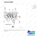 110414-03884 VALVE ASSY,CONTROL;4SEC,4LEV,ISO3691,FR - parts diagram, item 25 shown - genuine Doosan / Bobcat forklift part