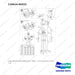 110414-04322 LINE GROUP,ATTACHMENT;FFT, 4WAY - full parts diagram, item 1-01 marked - genuine Doosan / Bobcat forklift part