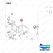 110414-04519 CH/OV AR-AUTO TILT LEVELING - parts diagram, item 9 shown - genuine Doosan / Bobcat forklift part