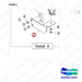 110414-05716 OPTION-SAFETY LIGHT FRONT;BLUE ALWAYS ON - parts diagram, item 2 shown - genuine Doosan / Bobcat forklift part