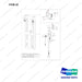110414-06264 MOUNT GROUP;HARNESS - full parts diagram, item 22 marked - genuine Doosan / Bobcat forklift part