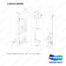 110414-06500 MOUNT GROUP;CUSHION - full parts diagram, item 7 marked - genuine Doosan / Bobcat forklift part