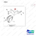 110414-06523 OPTION-TWO REAR LAMP;LED,LPG - parts diagram, item 2 shown - genuine Doosan / Bobcat forklift part