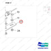 110414-07685 CH/OV AR-AUTO TILT LEVELING - parts diagram, item 17 shown - genuine Doosan / Bobcat forklift part