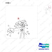 110414-08166 LINES GP;3WAY,STD - parts diagram, item 1 shown - genuine Doosan / Bobcat forklift part