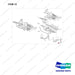 110414-08808 FLOOR PLATE GP;OVHG D25S-9 - full parts diagram, item 12 marked - genuine Doosan / Bobcat forklift part
