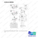 110414-08838 LINE GROUP,ATTACHMENT;FFT, 4WAY - full parts diagram, item 1-01 marked - genuine Doosan / Bobcat forklift part