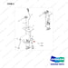 110414-09425 SENSOR ASSY,FUEL;COVER,G25E-7 - full parts diagram, item 2 marked - genuine Doosan / Bobcat forklift part