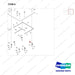 110414-09596 TOP COVER;OVERHEAD GUARD - parts diagram, item 6 shown - genuine Doosan / Bobcat forklift part