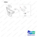 110414-10253 REAR CAMERA GROUP;BOBCAT - full parts diagram, item 4 marked - genuine Doosan / Bobcat forklift part