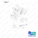 110414-10304 CH/OV AR;SLIO,B45X,BOBCAT - full parts diagram, item 17 marked - genuine Doosan / Bobcat forklift part