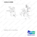 110414-10380 CAMERA GP - full parts diagram, item 2 marked - genuine Doosan / Bobcat forklift part