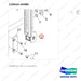 110414-10380 CAMERA GP - parts diagram, item 2 shown - genuine Doosan / Bobcat forklift part