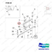 110414-11398 AXLE GROUP,STEER;W ANGLE SENSOR - parts diagram, item 40 shown - genuine Doosan / Bobcat forklift part