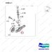 110417-00106 WATER PUMP - parts diagram, item 4-1 shown - genuine Doosan / Bobcat forklift part