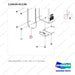 110420-01138 TANK,UREA;D40S T-4 D34 - parts diagram, item 17 shown - genuine Doosan / Bobcat forklift part