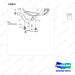 110420-01481 RADIATOR GROUP;COOLING - parts diagram, item 9 shown - genuine Doosan / Bobcat forklift part