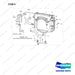 110420-01481 RADIATOR GROUP;COOLING - full parts diagram, item 9 marked - genuine Doosan / Bobcat forklift part