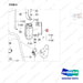 110420-02727 RADIATOR GROUP;OPEN CORE - parts diagram, item 6 shown - genuine Doosan / Bobcat forklift part