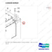 110420-02943 BATTERY GP;LFP600AH,B40X-7,LOCAL,COSMX - parts diagram, item 5 shown - genuine Doosan / Bobcat forklift part