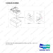 110420-03084 BATTERY GP;48V,600AH,DIN320,COSMX,1270KG - full parts diagram, item 4 marked - genuine Doosan / Bobcat forklift part